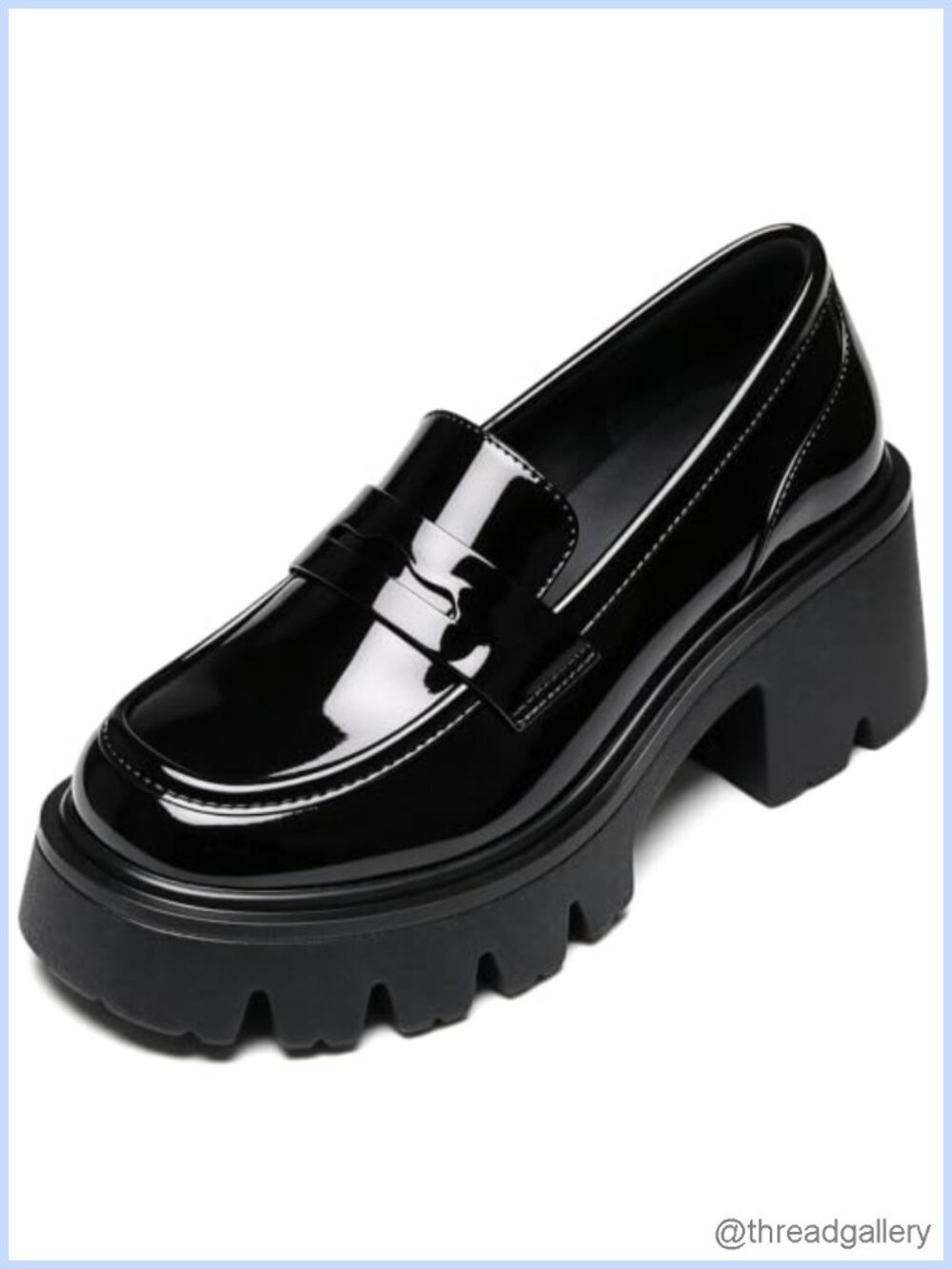 Platform Penny Loafers Slip-On Dress Shoes